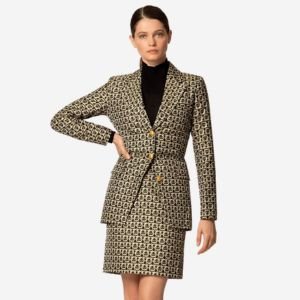 eterna long dress black